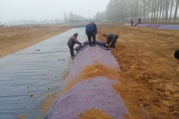 土工布在雨季鋪設的注意事項